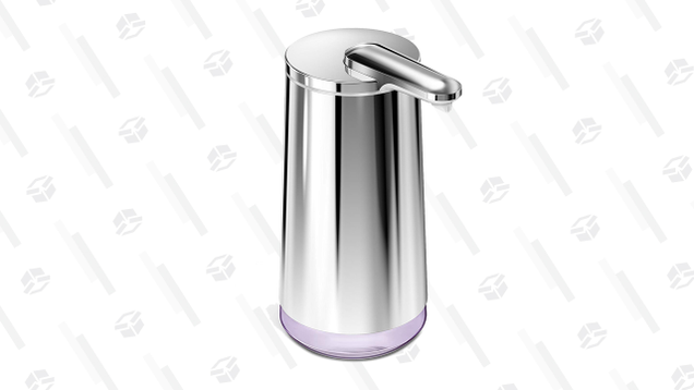 simplehuman Touch-Free Automatic Foam Cartridge Sensor Soap Pump | $37 | Amazon